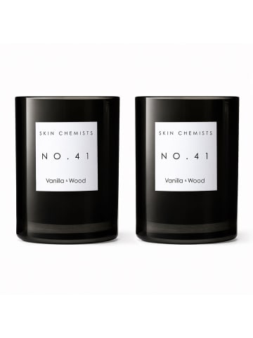 Vanille & Holz Kerzenset – Nr. 41