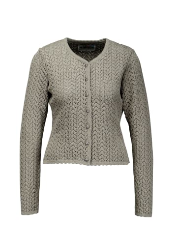 Strickjacke mit Ajourmuster