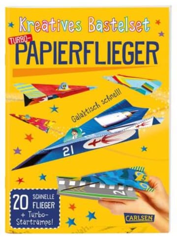 Buch - Bastelset für Kinder: Kreatives Bastelset: Turbo-Papierflieger