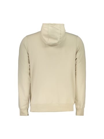 Beige Baumwolle Herren mit Kapuze Sweatshirt