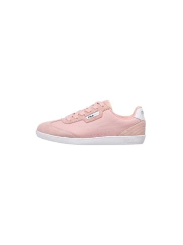 Pink Leder Low Top Sneaker