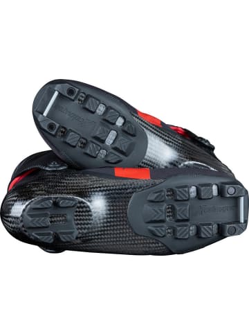 Langlauf-Skatingschuhe in schwarz