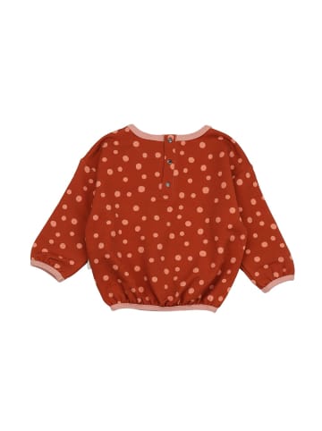 Sweatshirt Brown Dots-Sweatshirt