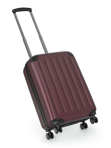 Spree - Handgepäck Koffer Trolley, 55 x 35 x 20 cm, 33 Liter in Burgund