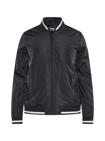 Herren Collegejacke in Schwarz