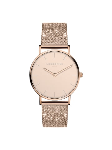 Armbanduhr Glitter-Special in roségold
