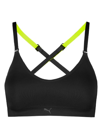 Sport Bustier in Schwarz