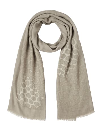 Schal " Leos Traum " in taupe