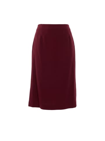 Rot Acetat Damen Rock