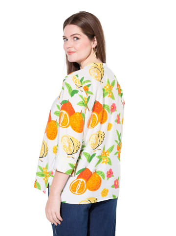 Bluse in schneeweiß