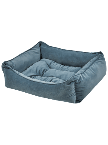Tierbett IZMIR in Blau - (W) 70 x (H) 18 x (L) 60 cm