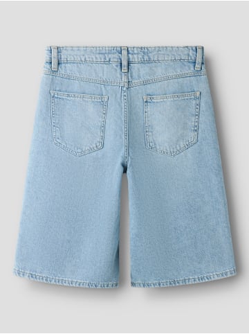 Jeansshorts in Light Blue Denim