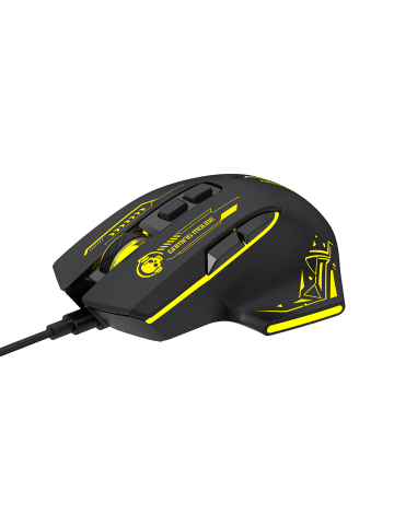 Wozinsky WMGK-1181W Kabelgebundene optische Gaming-Maus mit 7200 DPI