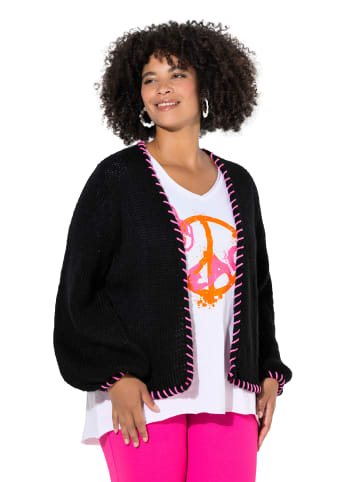 Strickjacke in schwarz