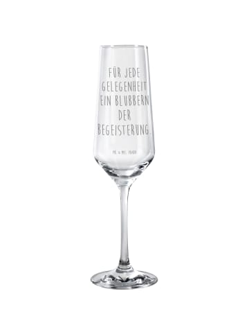 Champagnerglas Spruch Sektglas Begeisterung mit... in Transparent