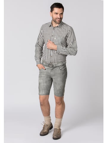 Lederhose "Alois 2" in rauch geäscht