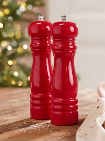 Salz & Pfeffermühlen Set 2-teilig Rot