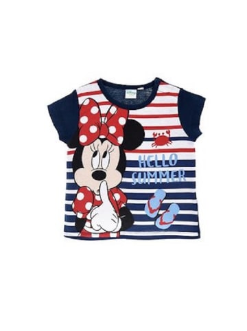 T-Shirt "Hello Summer" in Dunkel-Blau