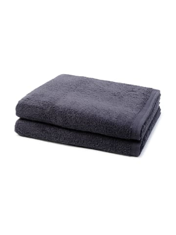 2 X Duschtuch im Set Superwuschel in Dark grey