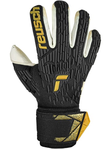 Torwarthandschuh Attrakt Freegel Gold X GluePrint in 7707 black / gold