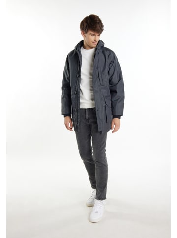 Herren Parka in Holzkohle