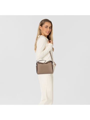 Rowan Schultertasche 36 cm taupe