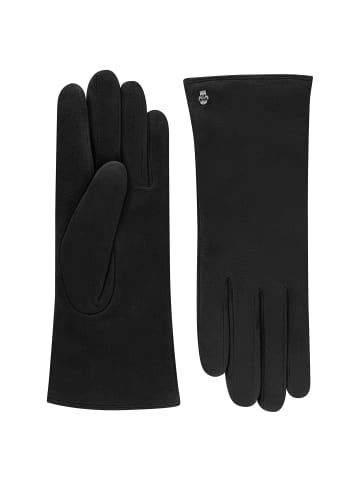 Handschuh mit Wollfutter in Schwarz