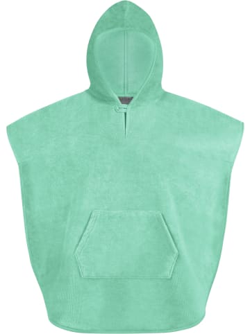 Kinder Badeponcho weich Melilla in Minze