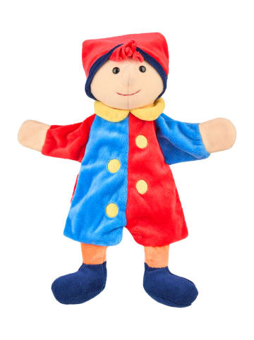 Handpuppe Kasper in mehrfarbig
