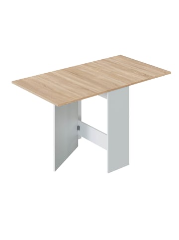 Klapptisch - FLY in Weiß - (W)140  x (H)78  x (L)77 cm
