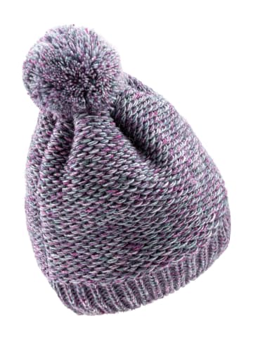 Strickmütze Multicolor in lila