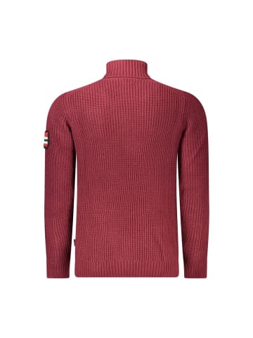 Rot Acryl Herren Pullover