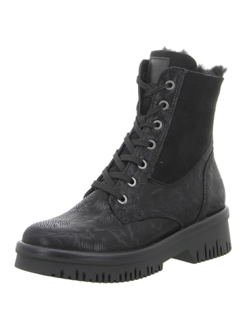 Stiefelette in schwarz