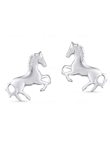 Ohrringe 925 Silber Pferd