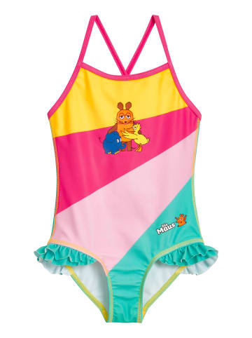 UV-Schutz Badeanzug DIE MAUS Freunde in pink