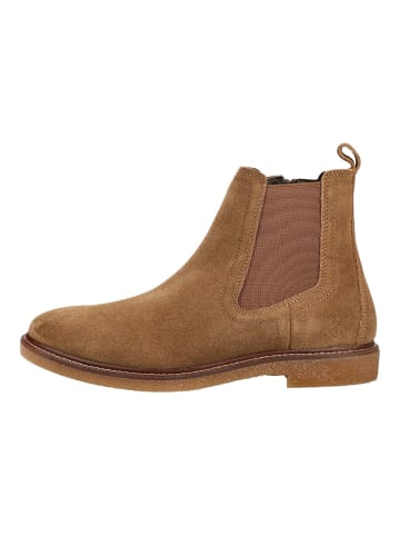 Stiefelette Cognac