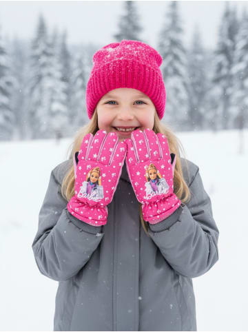 Barbie Winter Winterhandschuhe Schneehandschuhe Handschuhe in pink