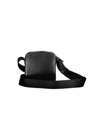 Schwarz Polyester Herren Schulter Tasche