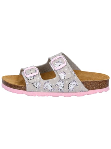 Pantolette "Bioline Unicorn" in Grau