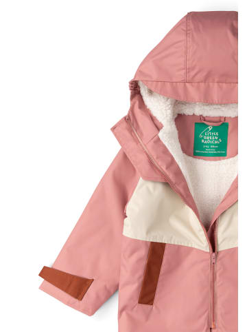 Wasserdichter Bademantel in Rosa