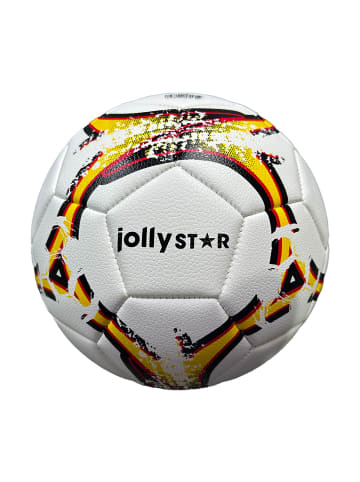 JollyStar Fußball Größe 5, 32 Panel, 3.5 mm TPU für Training in Gelb