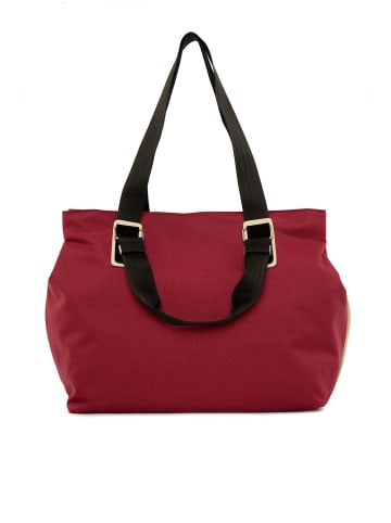 Wickeltasche - Schultertasche in Bordeaux