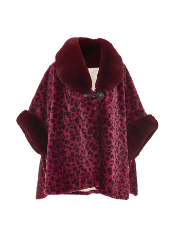 Damen Poncho in Lila