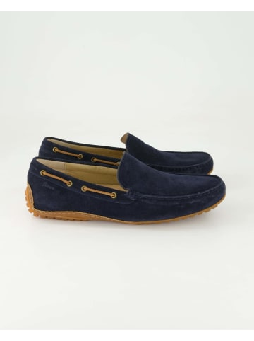 Mokassins in Blau