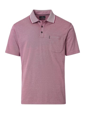 Poloshirt Basic in Rot
