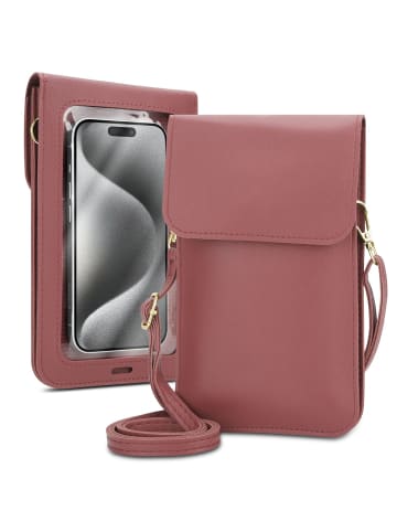 Handytasche für Samsung Galaxy S9 Hülle Umhängetasche in Pink