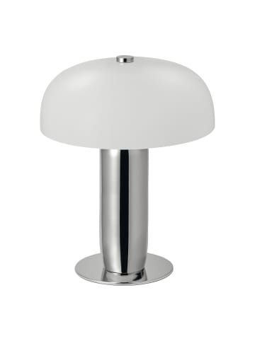 Leuchte Decor Arc Table Chrome, 35 cm Durchmesser, Stahl, E14