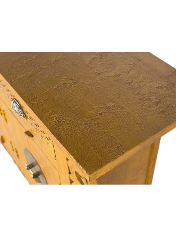 Sideboard mit 6 Türen und 3 Schubladen aus Mangoholz in Yellow