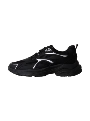 Sneaker mit Schnürung Schwarz