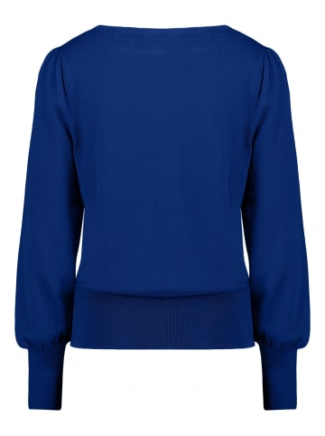 Feinstrickpullover langarm in Sodalite Blue